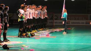 U19 WM Hamburg Die Nationalhymne vor dem Spiel gegen Kanada [upl. by Aubry]