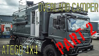 Mercedes Atego 4x4 OverlandExpedition Camper [upl. by Marci40]