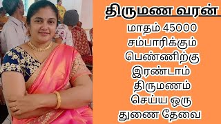 EESHA 40  45000 INCOME  second marriage  second marriage tamil  TMS222 [upl. by Eiaj]