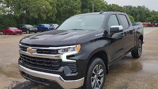 2024 Chevy Silverado 1500 LT Crew Cab Features Walk Around Video [upl. by Eidlog]