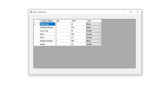 How to Add Combobox in Datagridview and load values from database  VBnet [upl. by Asenad]