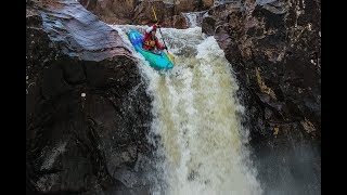 Scotland Whitewater Kayaking  Etive Allt a Chaorainn amp Orchy [upl. by Sirahs]