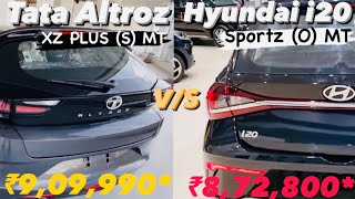 इनमें से कौन सी बेहतर है  2024 New Tata Altroz XZ Plus S vs Hyundai i20 Sportz O vikasvlogs11 [upl. by Remsen]