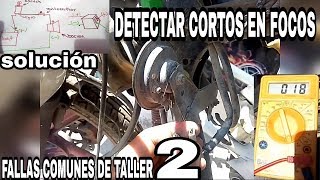 TUS FOCOS SE FUNDEN Cómo encontrar CORTOS EN LA MOTOCICLETA [upl. by Asilam763]