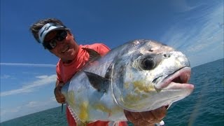 Boca Grande Fishing for Monster Permit Southwest Florida [upl. by Eissat]