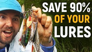 HOW TO MAKE and USE the best Lure Retriever EASY amp CHEAP Never lose another lure again [upl. by Joaquin524]