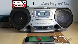 Convert Cassette Tape Player to Aux Part 1 [upl. by Earissed]