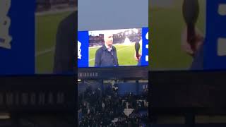 John Frain full half time interview at St Andrews  Knighthead Park Birmingham v Northampton [upl. by Elboa471]