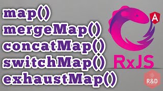 RxJS  map mergeMap concatMap switchMap exhaustMap  In Tamil English Subtitled [upl. by Adnawyt]