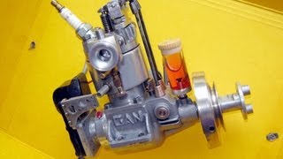 15CC 4 stroke RC engine gasnot nitro [upl. by Lemrej911]