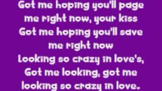 Crazy In Love  Beyonce Knowles feat JayZ LYRICS [upl. by Fulbright721]