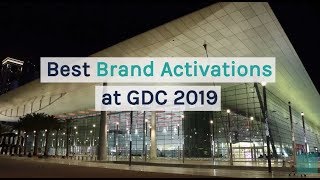 Best Brand Activations at GDC 2019 [upl. by Relluf209]