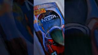 realistic coffee drawing viralvideo art subscribe for more video [upl. by Faxun]