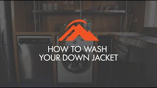 How to Wash Your Down Jacket [upl. by Burkitt]