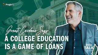 Grant Cardone on Why College is a Bad Investment for Most  Real Talk [upl. by Rona]