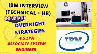 IBM Interview for Freshers 20202021  Technical and HR  IBM Interview questions IBM Hiring 2021 [upl. by Ong]