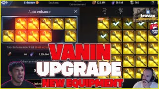 VANIN ENHANCE NEW EUQIPMENT LIKE AN INSTANT  BUT GOT ONLY 5 77DJ GET 7  MIR4 [upl. by Anissa92]