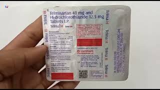 Telma H Tablet  Telmisartan and Hydrochlorothiazide Tablets Ip uses  Telma H 40 mg Tablet Uses [upl. by Rehsu]