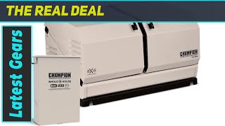 Champion Power Equipment 100837 14kW Home Standby Generator System with aXis Automatic Transfer [upl. by Ava]