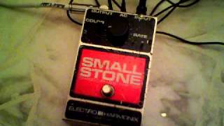 vintage Electro Harmonix Small Stone phaser [upl. by Atekahs224]