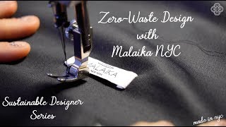 Meet ZeroWaste Designer Malaika NYC [upl. by Lissa879]