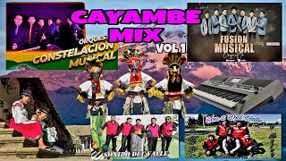 ORQUESTAS DE CAYAMBE MIX VOL1  rmx 0984930619 MR LUIS DJ ECUADOR [upl. by Eittam]