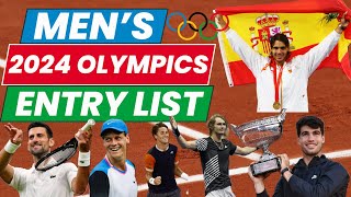 2024 Olympics  Men Entry List [upl. by Oralie]