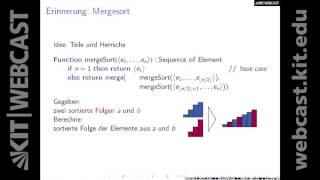 10 Mergesort Quicksort [upl. by Eedoj]