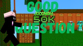 Good Question 32x  Port By qar1z  Minecraft Bedrock Texture Pack [upl. by Aek]