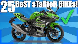 25 BEST Beginner Motorcycles Under 10K [upl. by Wendt]