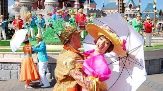 Disneys Spring Promenade  Castle Stage  Promenade Printanière  Disneyland Paris [upl. by Lolande]