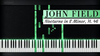 John Field  Nocturne in E Minor H 46 piano pianocover romanticpiano [upl. by Eenram71]