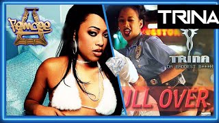 Trina  Pull Over Lyric Video [upl. by Holmun]