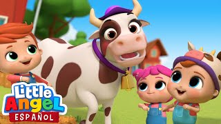 La VACA LOLA 🐄 tiene Cabeza y tiene Cola  Canciones Infantiles de la Granja [upl. by Mixam]