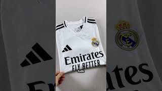 Camisa real Madrid 2024  mbappé 9 mbappe realmadrid lançamento [upl. by Emmi]