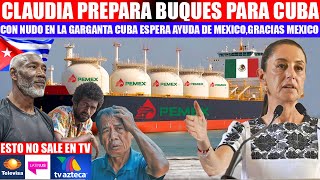 MIRACON NUDO EN LA GARGANTA CUBA ESPERA AYUDA DE MEXICO ANTE CRISIS ENERGETICA [upl. by Eelac]