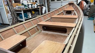 Plywood Boat Building part 6 [upl. by Anayit297]