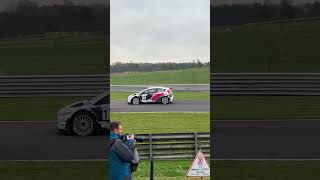 Fiesta R5 Car 17 into chicane Neil Howard Rally Oulton Park oultonpark [upl. by Kylander]