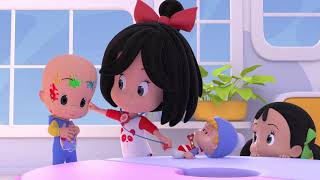 Canciones infantiles de Cleo y Cuquin  Ven a cantar con la Familia Telerin Karaoke  Cocotoons [upl. by O'Conner]