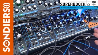 SUPERBOOTH22 RADIKAL TECHNOLOGIES DELTA CEP A 2  synthé semi modulaire paraphonique 4v  FX [upl. by Modnarb591]