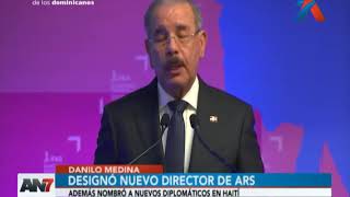 Presidente Medina designa a nuevo director de ARS [upl. by Aelam74]