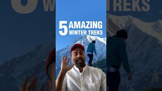 Winter treks 1 Kedarkantha 2Chopta Tunganath Chandrashila 3Triund 4Yuksom dzongri ampPrashar lake [upl. by Gris]