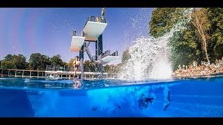 Cologne Bombs Diving Show  Jeck op Freibad [upl. by Derrek]