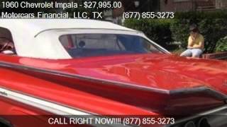 1960 Chevrolet Impala For Sale Convertible for sale in Headq [upl. by Nodnahs]