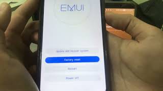 How to Factory Reset in eRecovery mode on Huawei Y7P 2020 [upl. by Arsuy]