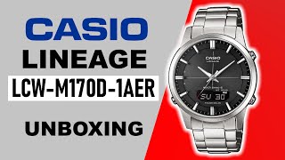 Casio Lineage LCWM170D1AER Unboxing 4K [upl. by Coheman573]