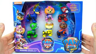 Paw Patrol Unboxing Review  PAW Patrol The Mighty Movie Toy Collection [upl. by Olav457]