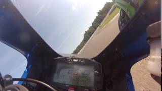 Suzuki GSXR1000 Brno track day no limits hot laps [upl. by Batholomew]