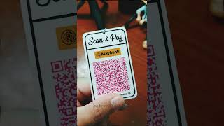 Scan amp Pay QR Code Key Chain [upl. by Ennaear]