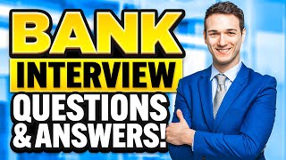 BANK Interview Questions amp ANSWERS How to PREPARE for a BANKING JOB INTERVIEW [upl. by Rawlinson200]